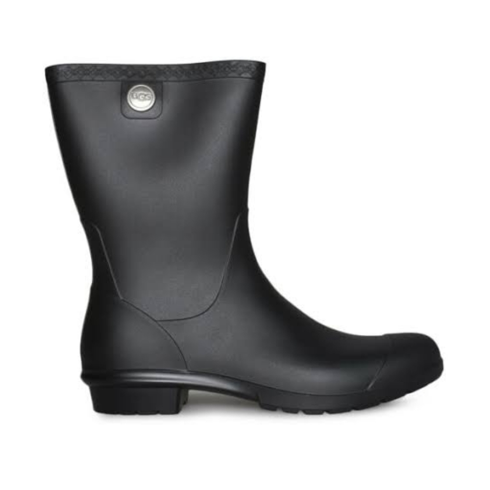 UGG Black Sienna Matte Rain Boots Size 8 Brand new.